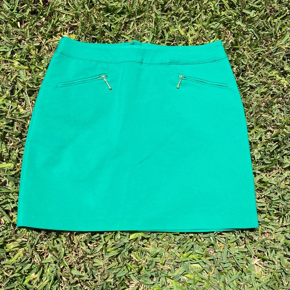 H&M Green Mini Skirt